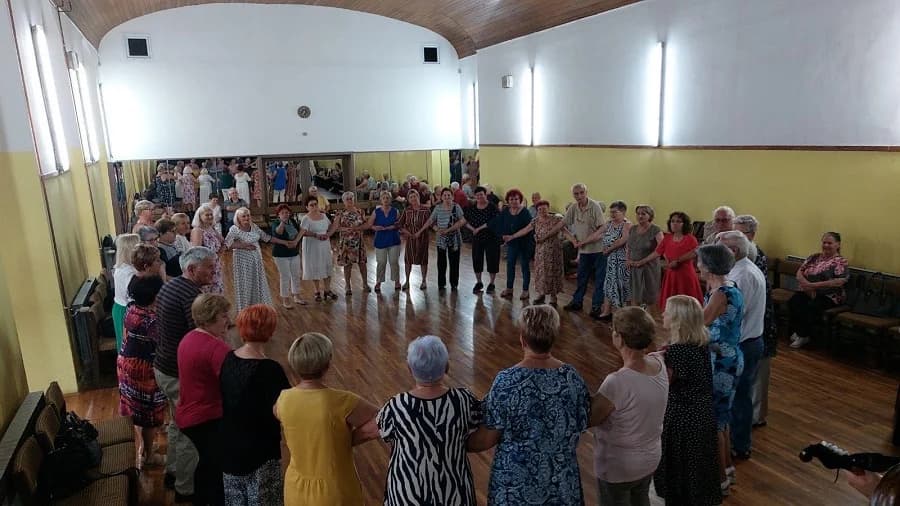Odlična zabava na jučerašnjoj plesnoj večeri umirovljenika