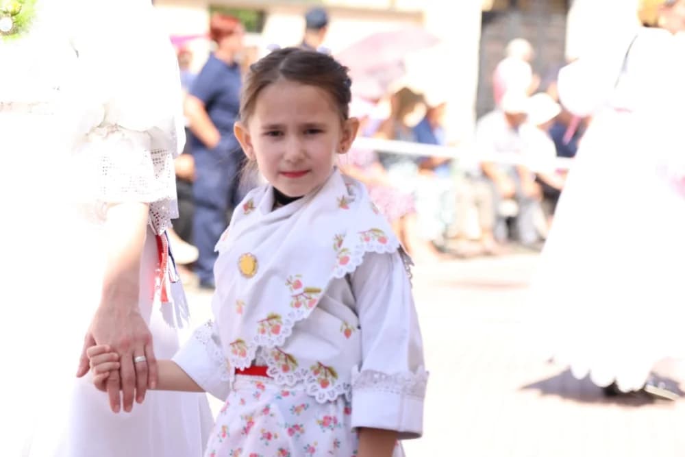 /VELIKA FOTOGALERIJA/ Ljepota tradicije i bogatstvo narodnih običaja dočarana na 58. Đakovačkim vezovima