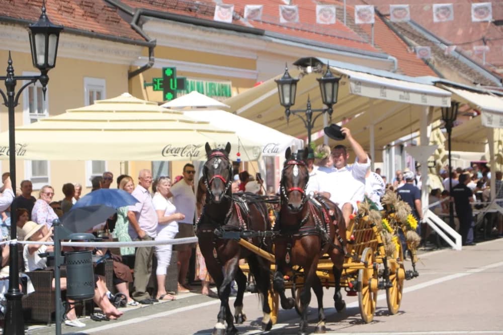 /VELIKA FOTOGALERIJA/ Ljepota tradicije i bogatstvo narodnih običaja dočarana na 58. Đakovačkim vezovima