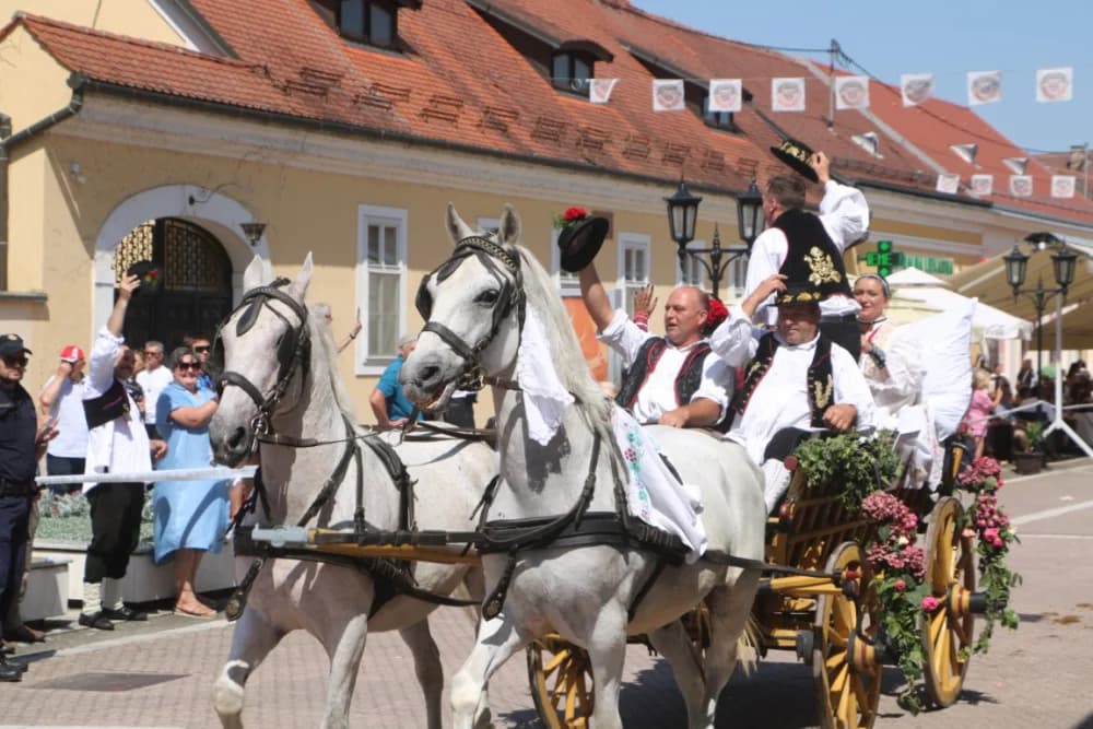 /VELIKA FOTOGALERIJA/ Ljepota tradicije i bogatstvo narodnih običaja dočarana na 58. Đakovačkim vezovima