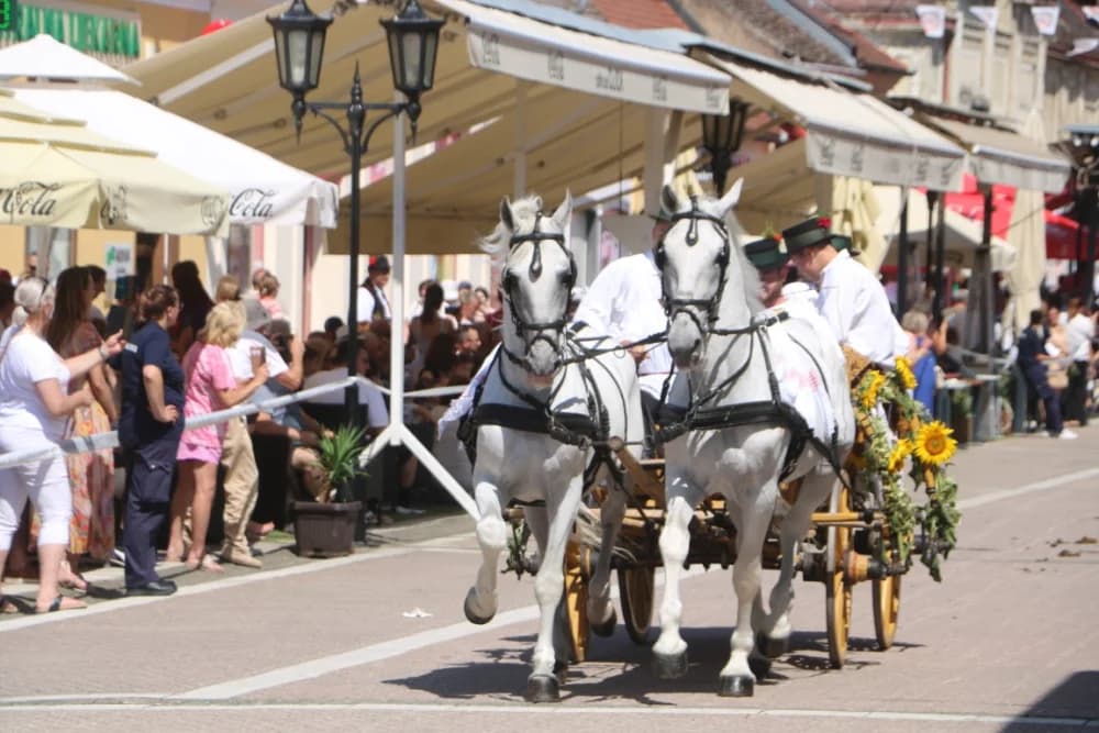 /VELIKA FOTOGALERIJA/ Ljepota tradicije i bogatstvo narodnih običaja dočarana na 58. Đakovačkim vezovima