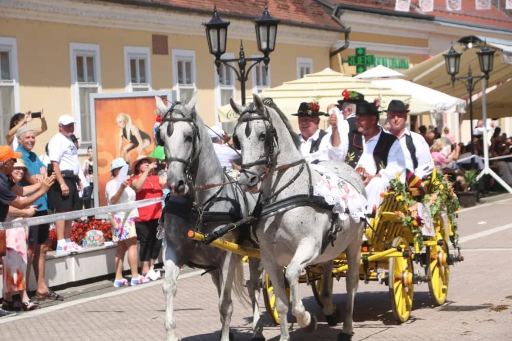/VELIKA FOTOGALERIJA/ Ljepota tradicije i bogatstvo narodnih običaja dočarana na 58. Đakovačkim vezovima