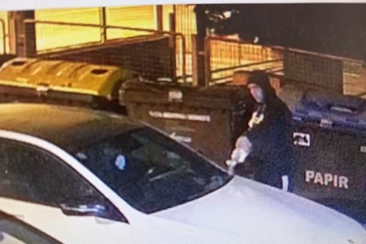 OBJAVILI FOTOGRAFIJU: Policija traži ovu osobu, zapalila auto u Sl. Brodu