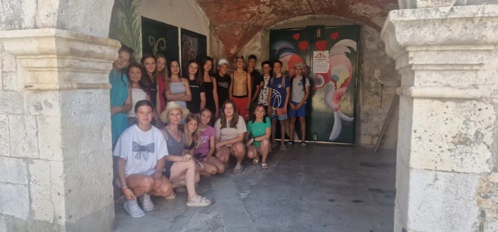 Celjski osnovnoškolci na ljetovanju u brodskom dječjem odmaralištu