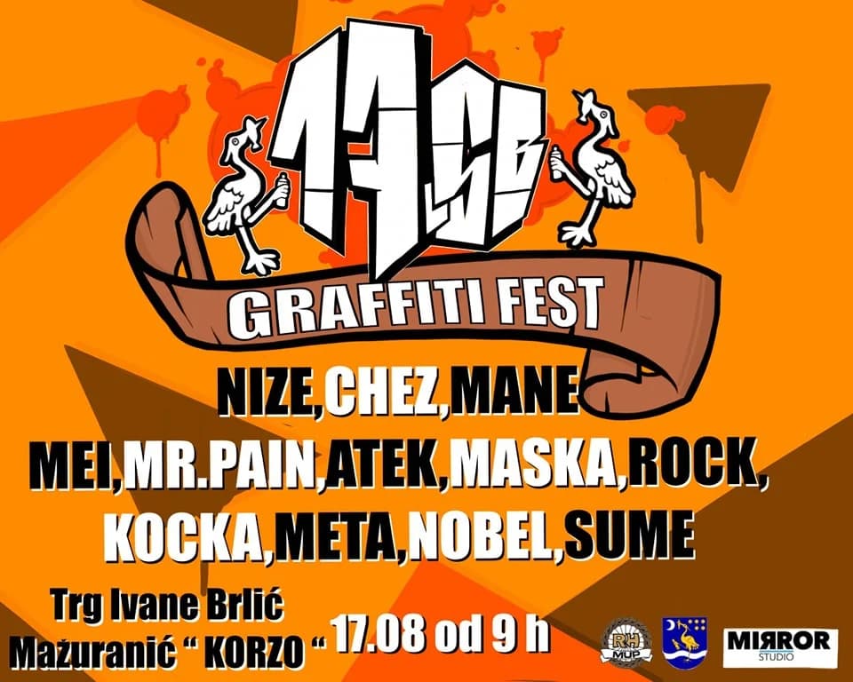 NAJAVA: Ove subote u Slavonskom Brodu očekuje nas 17. Graffiti Fest