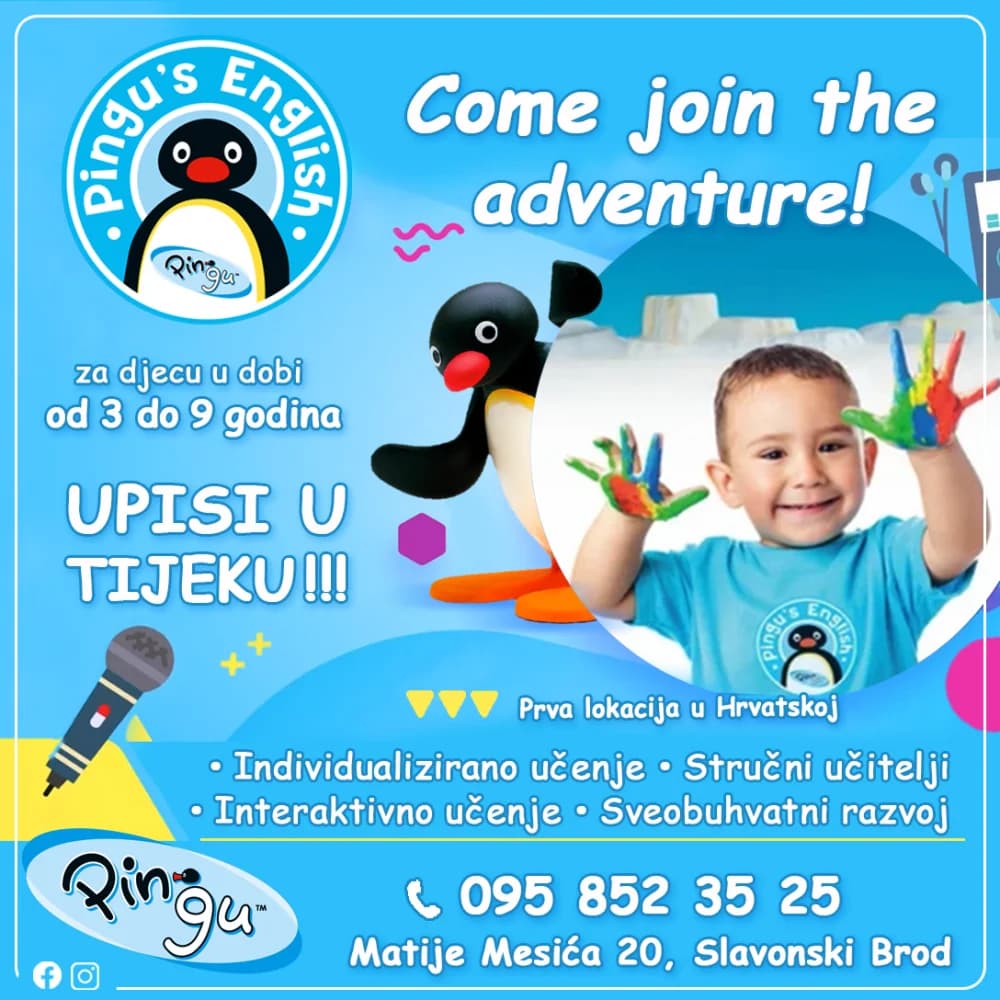 Otvorenje Pinguʼs English škole u Slavonskom Brodu: Novi standardi u učenju engleskog jezika za najmlađe uzraste