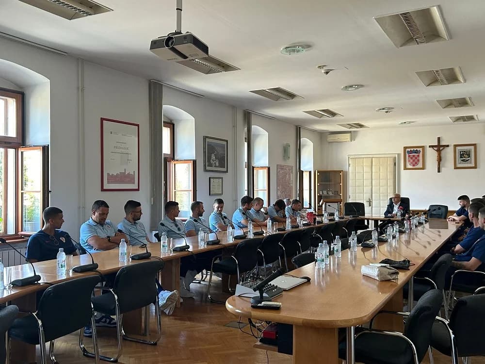 Hrvatska futsal reprezentacija danas na prijemu kod gradonačelnika