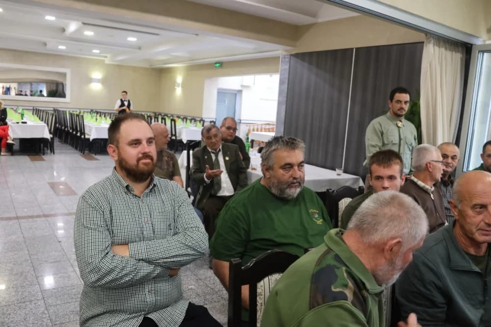 Uz stoljeće Lovačke udruge Šljuka plakete za 50 godina staža primili Mato Božić, Ognjen Krajačić, Mladen Kovačić,  Slobodan Pintarić i Vladimir Sremac