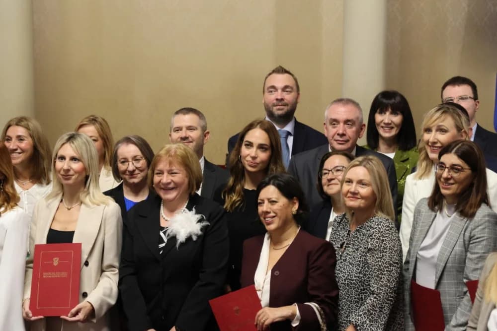 Svečano prisegnuli Vedran Pavelić, Silvija Sajfert i Damir Ronko, novoimenovani suci Županijskog suda u Slavonskom Brodu