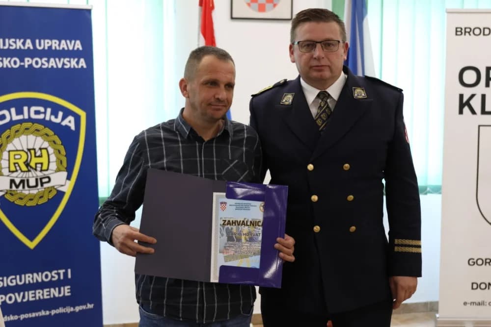 Povodom Dana policije održana središnja svečanost u Gornjoj Bebrini