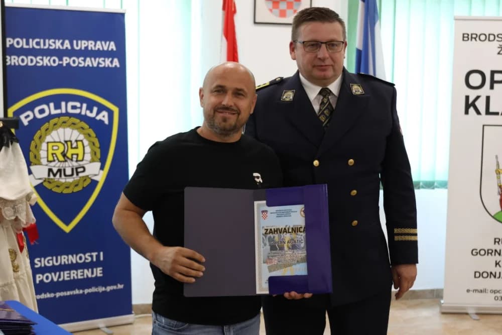 Povodom Dana policije održana središnja svečanost u Gornjoj Bebrini