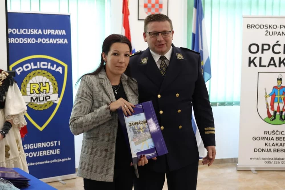Povodom Dana policije održana središnja svečanost u Gornjoj Bebrini