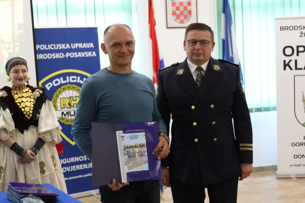 Povodom Dana policije održana središnja svečanost u Gornjoj Bebrini