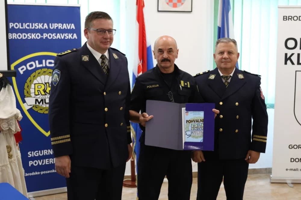 Povodom Dana policije održana središnja svečanost u Gornjoj Bebrini
