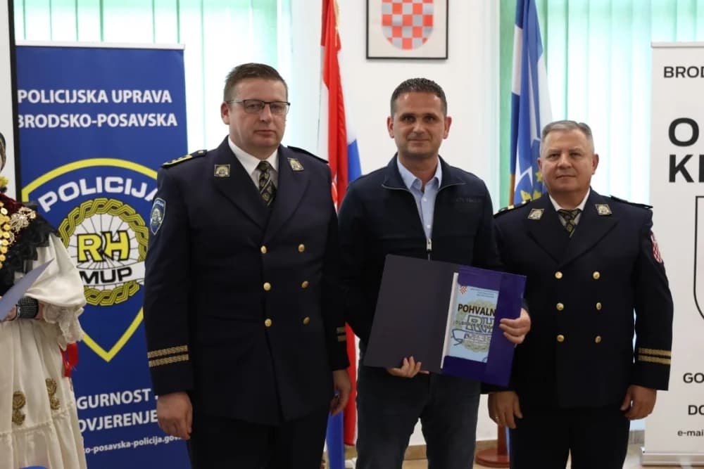 Povodom Dana policije održana središnja svečanost u Gornjoj Bebrini