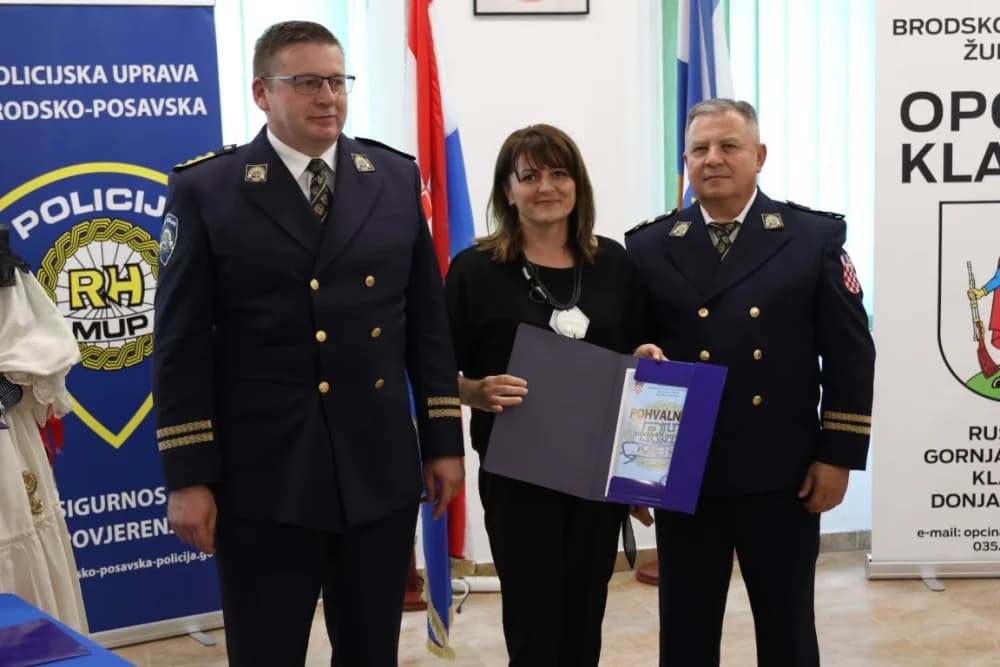 Povodom Dana policije održana središnja svečanost u Gornjoj Bebrini