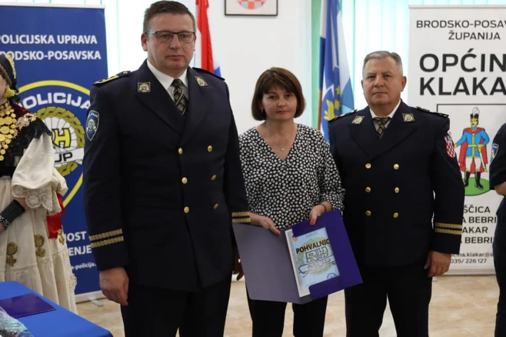 Povodom Dana policije održana središnja svečanost u Gornjoj Bebrini