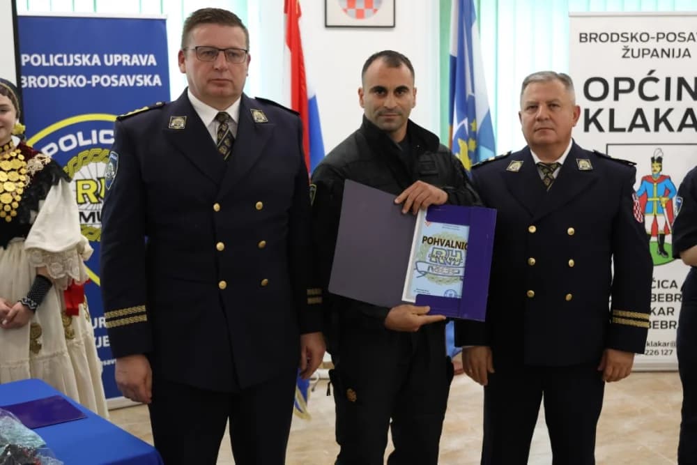 Povodom Dana policije održana središnja svečanost u Gornjoj Bebrini