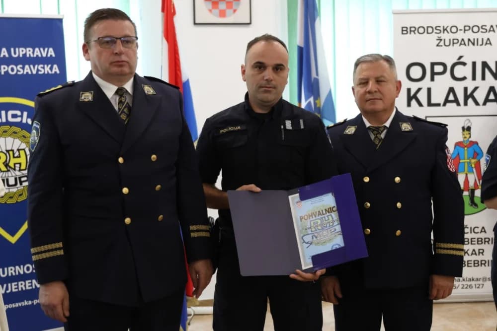 Povodom Dana policije održana središnja svečanost u Gornjoj Bebrini