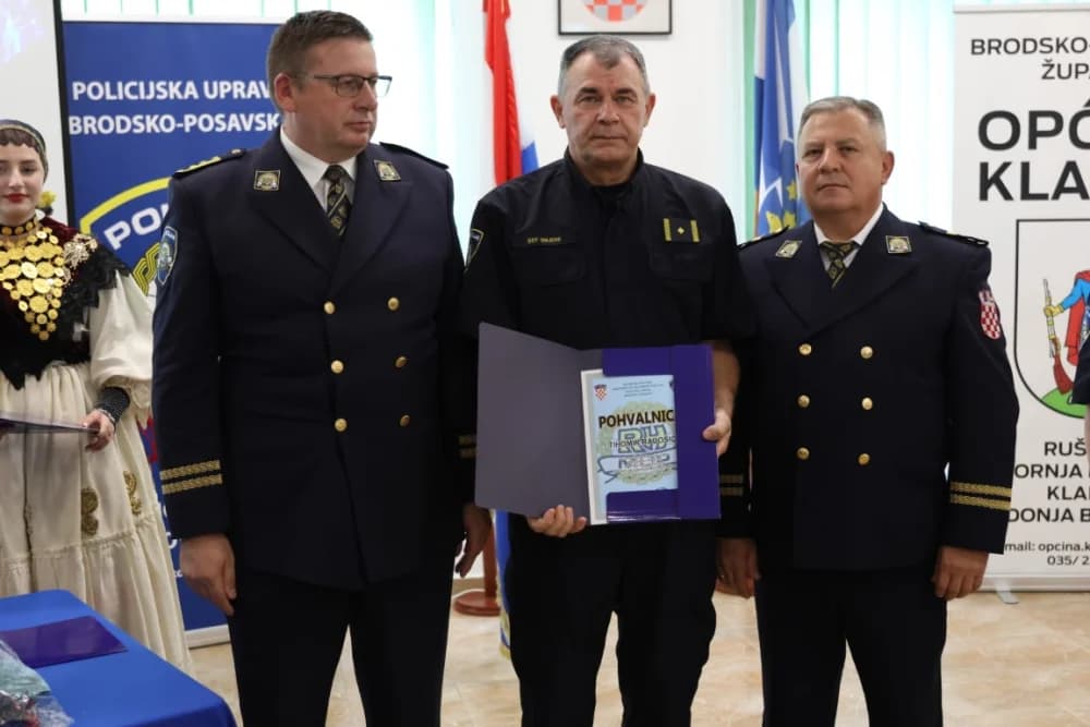 Povodom Dana policije održana središnja svečanost u Gornjoj Bebrini