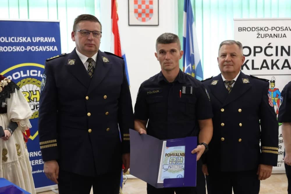Povodom Dana policije održana središnja svečanost u Gornjoj Bebrini