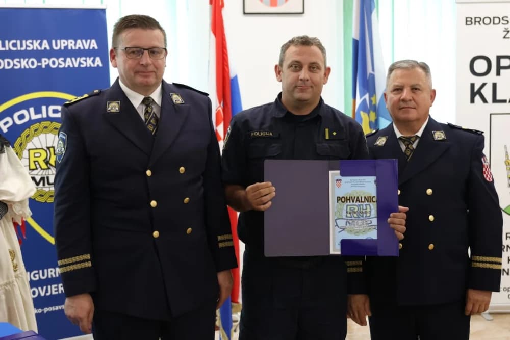 Povodom Dana policije održana središnja svečanost u Gornjoj Bebrini
