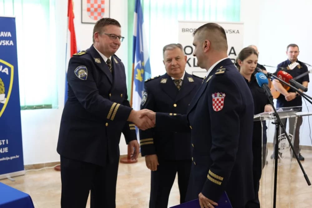 Povodom Dana policije održana središnja svečanost u Gornjoj Bebrini