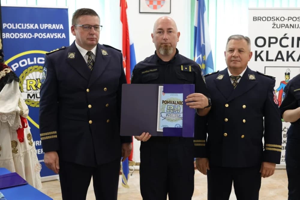 Povodom Dana policije održana središnja svečanost u Gornjoj Bebrini