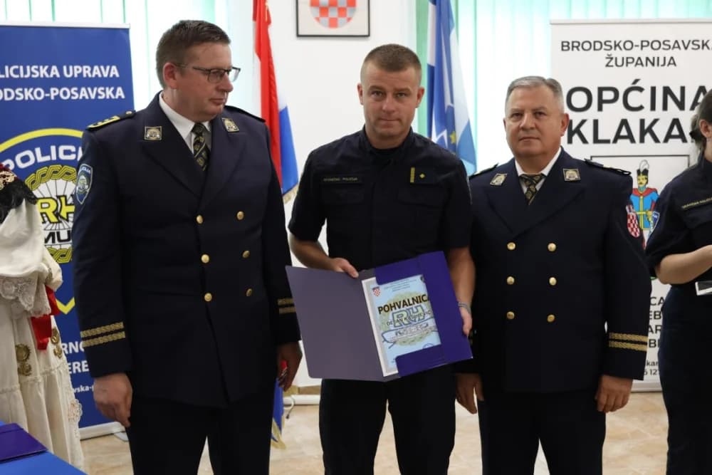 Povodom Dana policije održana središnja svečanost u Gornjoj Bebrini