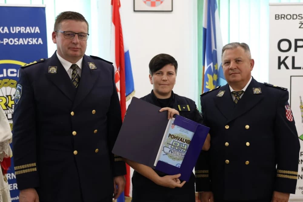 Povodom Dana policije održana središnja svečanost u Gornjoj Bebrini