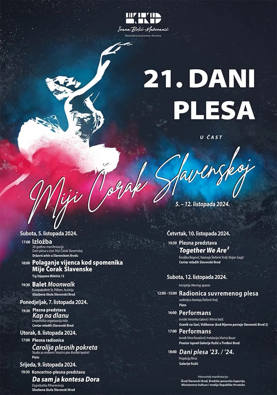 Kreću Dani plesa u Sl. Brodu: Donosimo program