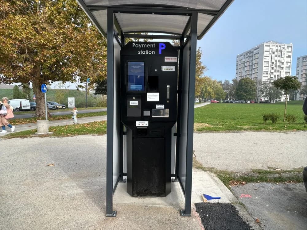 U primjeni je novi sustav naplate parkiranja kod Koncertne dvorane Ivane Brlić – Mažuranić