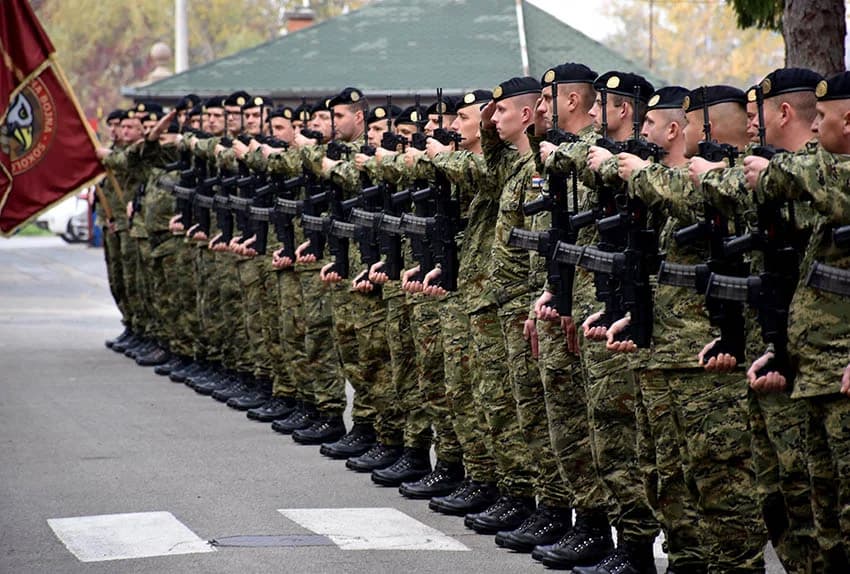 Prisegnuo 43. naraštaj ročnika na dragovoljnom osposobljavanju u požeškoj vojarni 123. brigade