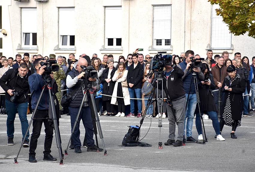 Prisegnuo 43. naraštaj ročnika na dragovoljnom osposobljavanju u požeškoj vojarni 123. brigade
