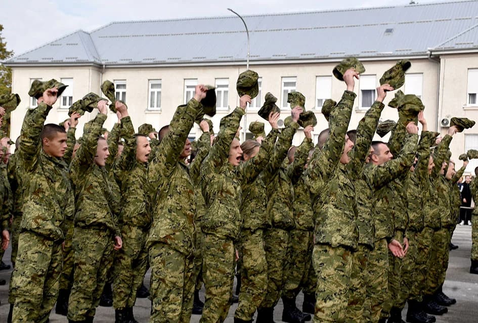 Prisegnuo 43. naraštaj ročnika na dragovoljnom osposobljavanju u požeškoj vojarni 123. brigade