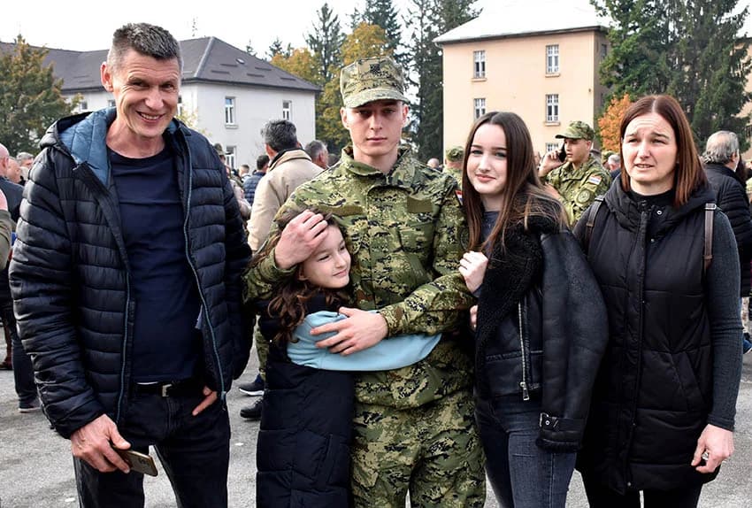 Prisegnuo 43. naraštaj ročnika na dragovoljnom osposobljavanju u požeškoj vojarni 123. brigade
