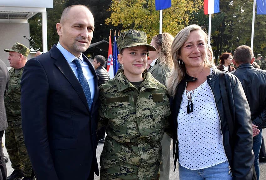 Prisegnuo 43. naraštaj ročnika na dragovoljnom osposobljavanju u požeškoj vojarni 123. brigade
