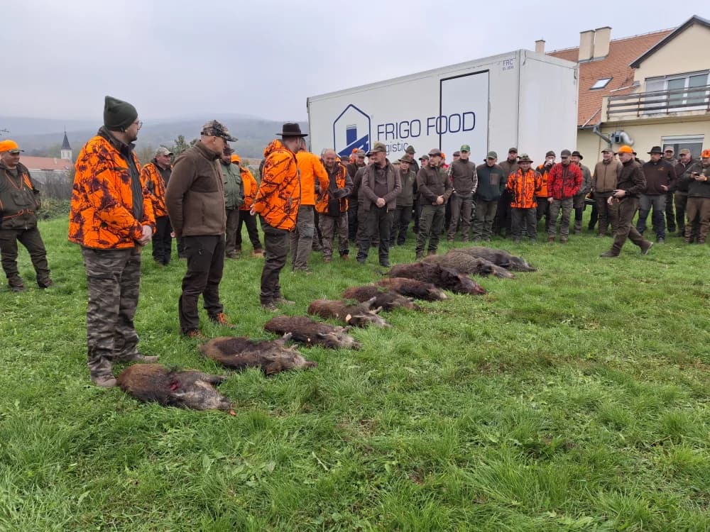 Zajednički lov liječnika, te čelništva lovaca Zagrebačke i Brodske županije