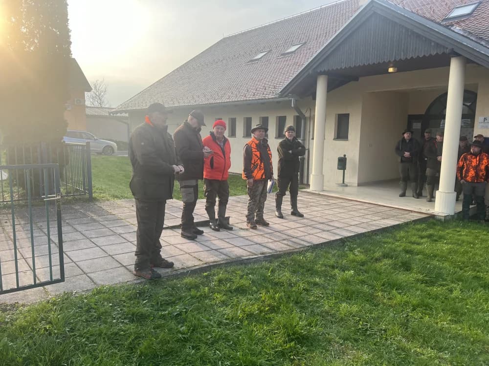 Zajednički lov liječnika, te čelništva lovaca Zagrebačke i Brodske županije