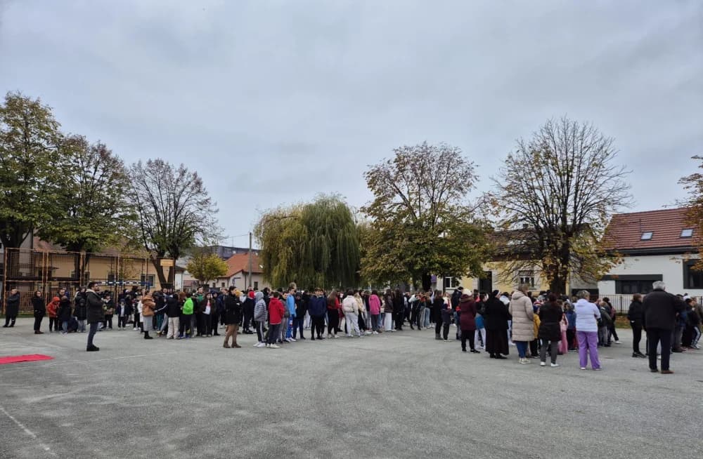 Osnovna škola „Ivan Goran Kovačić“ uspješno provela vježbu evakuacije u slučaju potresa