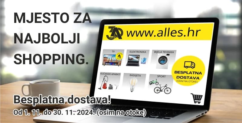 ALLES ELEKTROCENTAR slavi 22. rođendan uz POPUSTE: Iskoristite rođendanske akcije i produženi BLACK FRIDAY do kraja mjeseca!