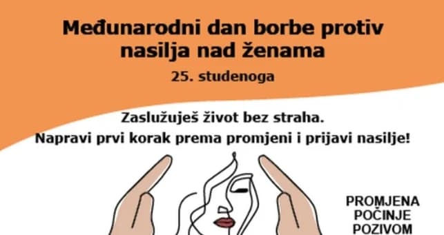 Danas obilježavamo Međunarodni dan borbe protiv nasilja nad ženama