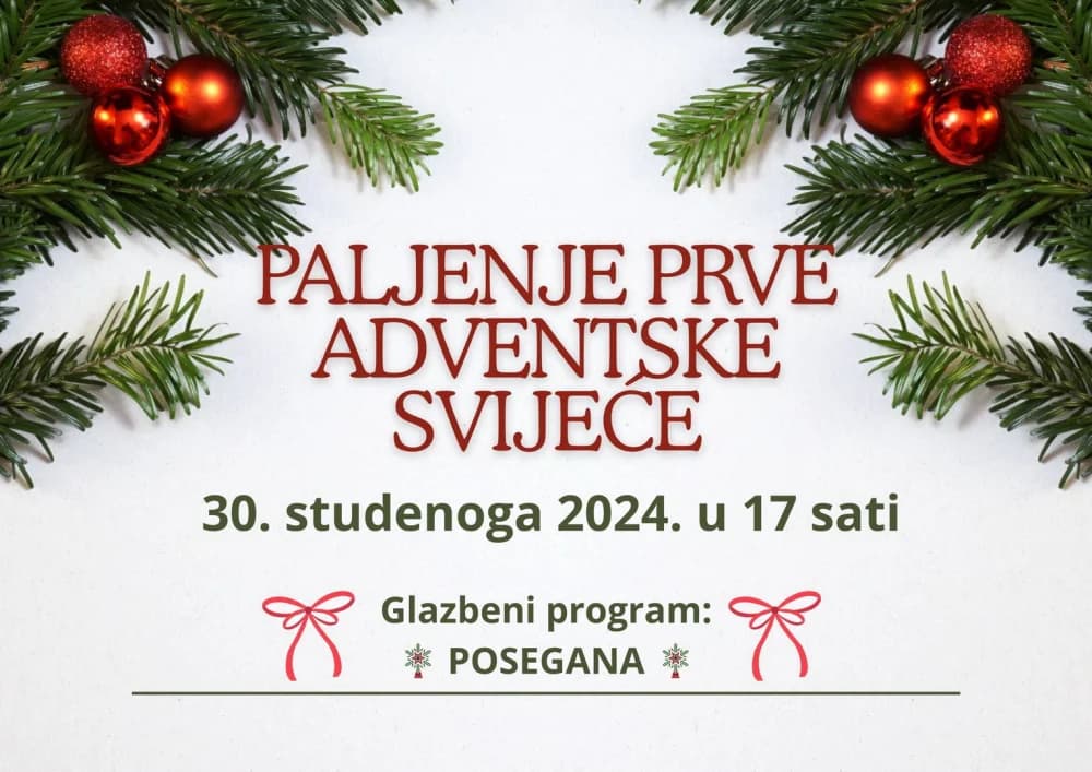Pali se prva adventska svijeća na Korzu: Objavljeno kakav je program