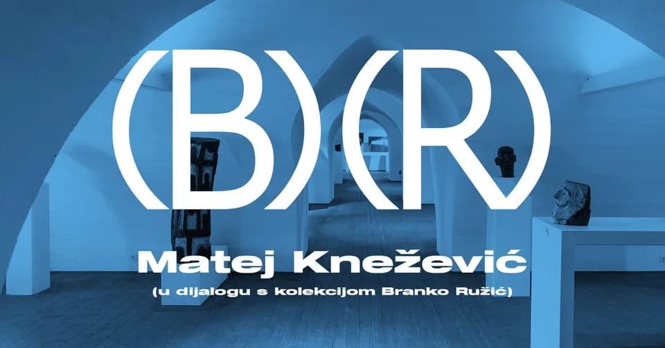 Večeras u Galeriji Ružić - umjetnički dijalog postava Branka Ružića i Mateja Kneževića
