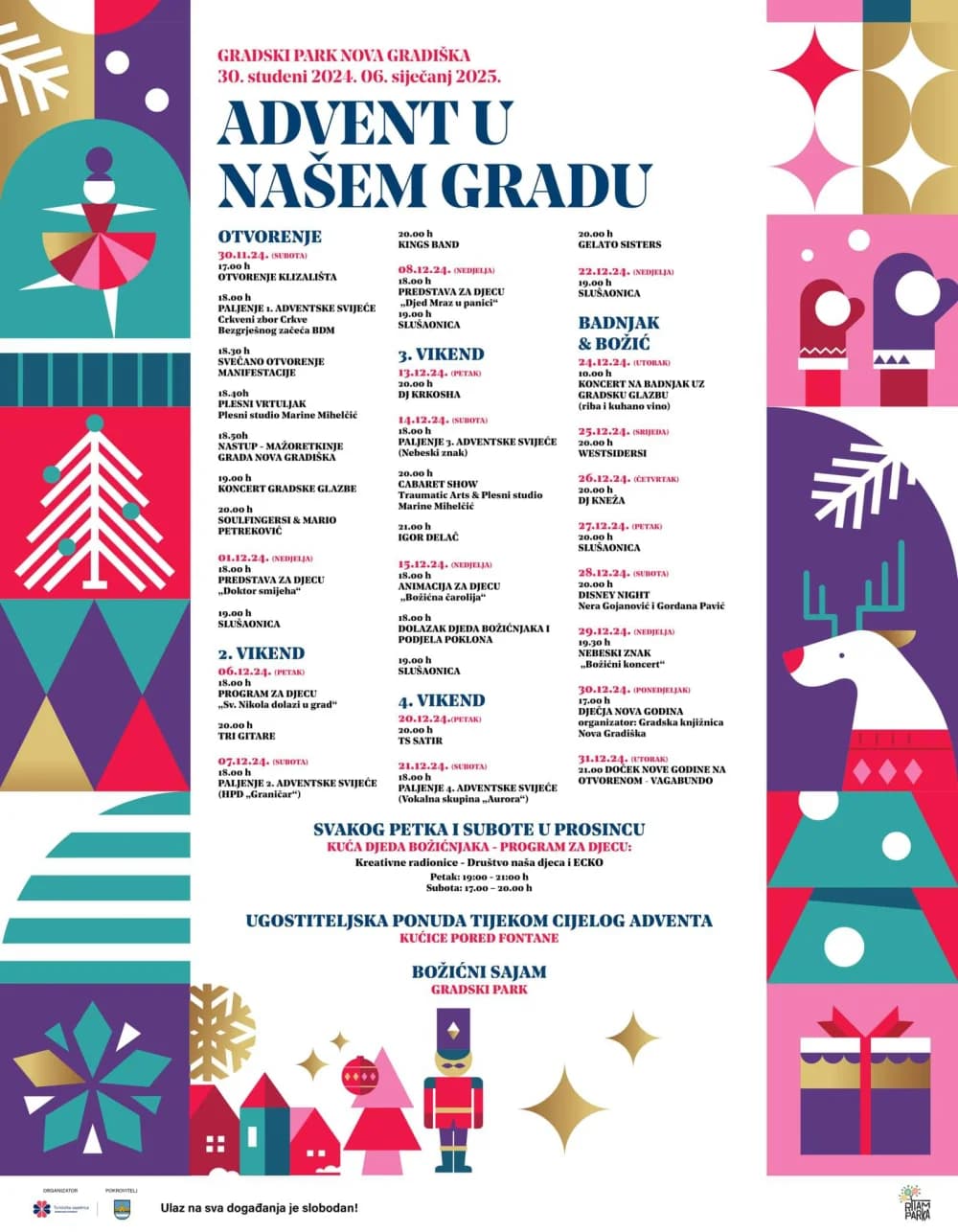 OTVOREN ADVENT ʼU NAŠEM GRADUʼ Sinonim za čarobne zimske večeri