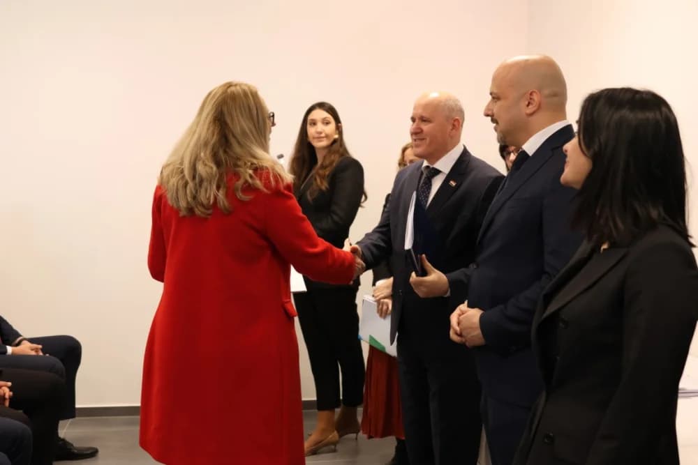 SLAVONSKI ŠAMAC: Premijer Plenković s ministrima i drugim dužnosnicima održao sjednicu Savjeta za Slavoniju, Baranju i Srijem
