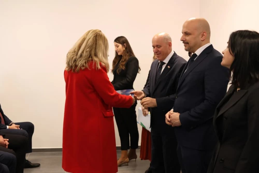 SLAVONSKI ŠAMAC: Premijer Plenković s ministrima i drugim dužnosnicima održao sjednicu Savjeta za Slavoniju, Baranju i Srijem