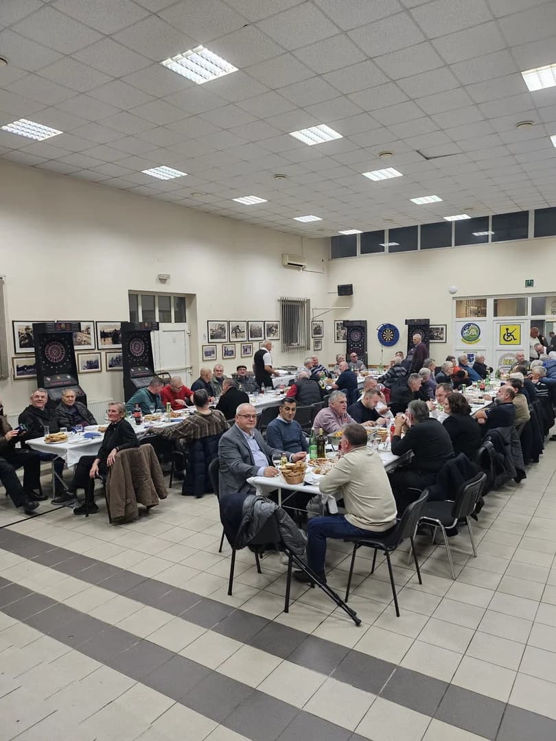 Gradonačelnik Duspara prisustvovao Božićnom domjenku Udruge HVIDR-a