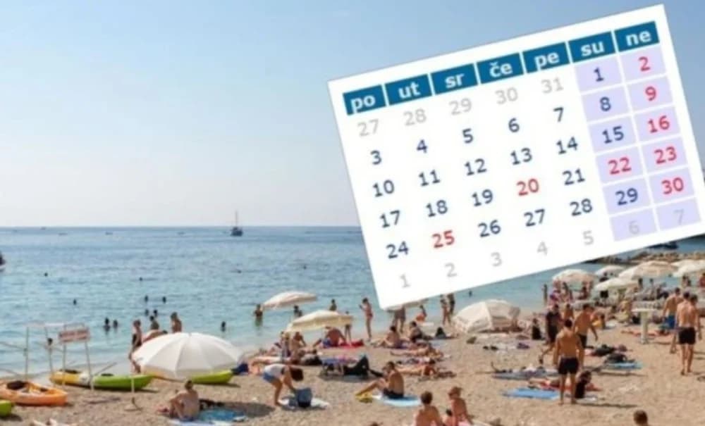 Pogledajte koliko praznika u 2025. pada na radne dane: Bit će više produženih vikenda