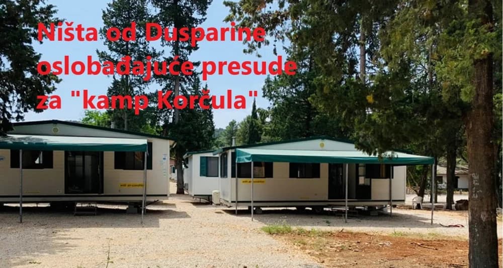 Ništa od Dusparine oslobađajuće presude za „kamp Korčula“ – Visoki prekršajni sud RH odluku vraća na ponovno odlučivanje